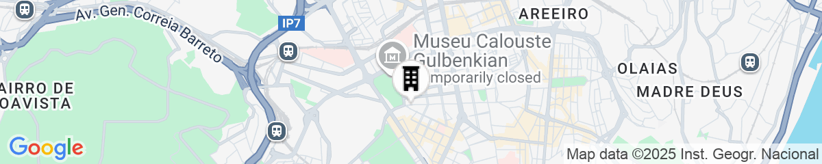 Map for Hotel Principe Avila