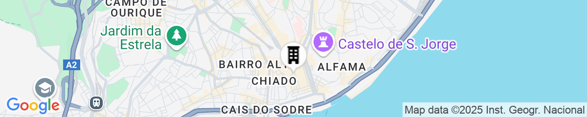 Map for Hotel Moon & Sun Lisboa