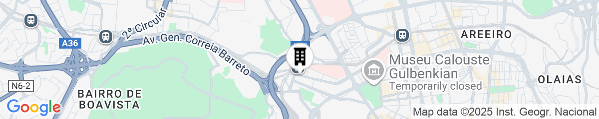 Map for Corinthia Lisbon