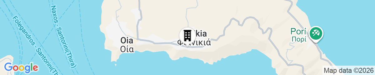 Map for Oia Suites