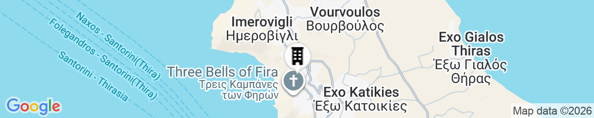 Map for Reverie Santorini Hotel