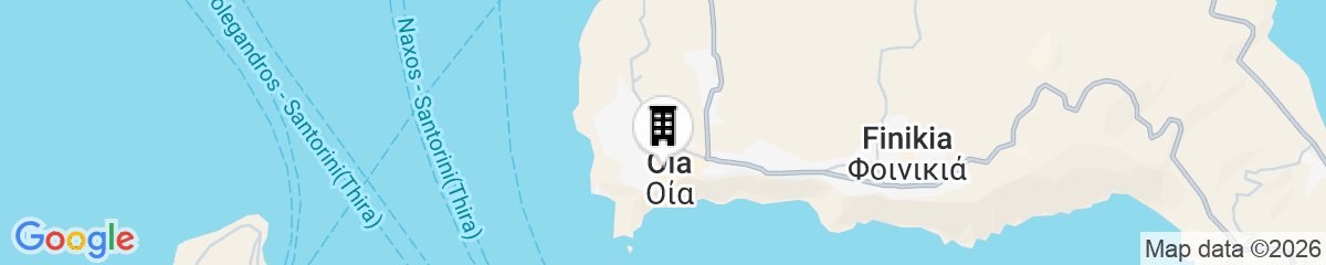 Map for La Perla Villas and Suites - Adults Only