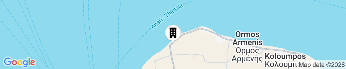 Map for NORTHIA LUXURY VILLAS 