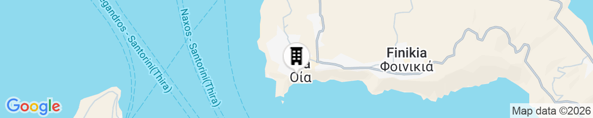 Map for Ducato di Oia - Adults Only