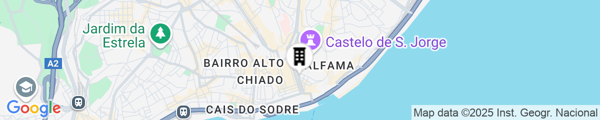 Map for Westlight Lisboa Madalena