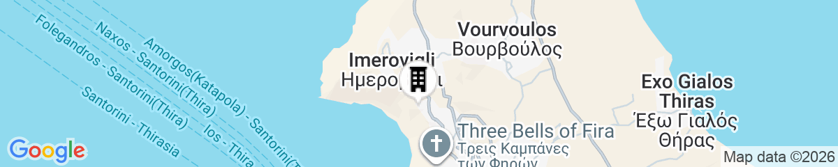 Map for Daydream Luxury Suites