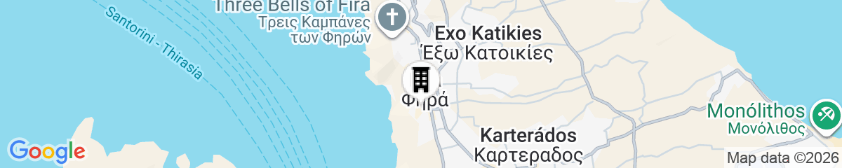 Map for Athina Luxury Suites