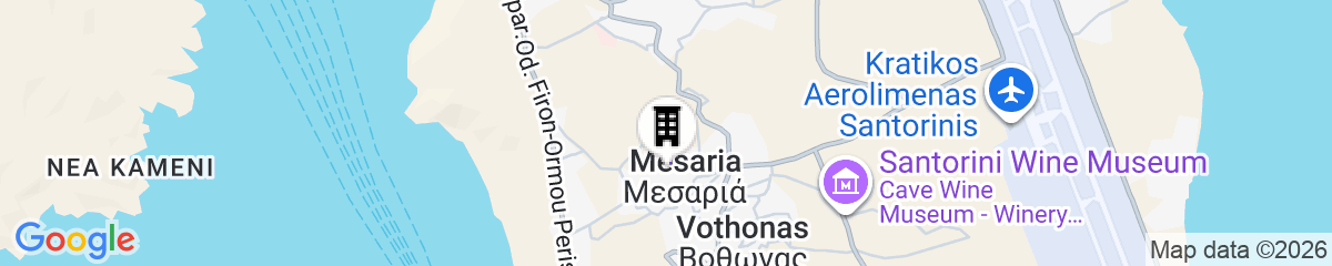Map for Villa Thiranthemis - Adults Only
