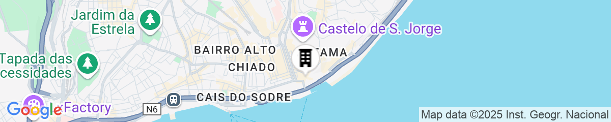 Map for AlmaLusa Alfama