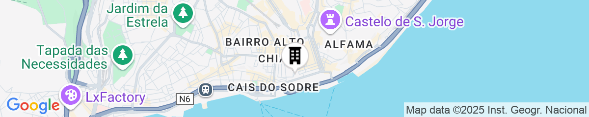 Map for AlmaLusa Baixa & Chiado