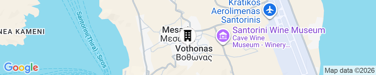 Map for Pithos Apartments
