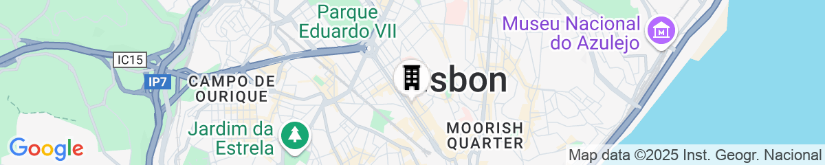 Map for Valverde Lisboa Hotel & Garden - Relais & Châteaux