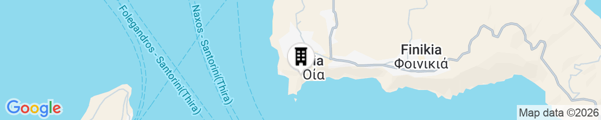 Map for Santorini Paradise