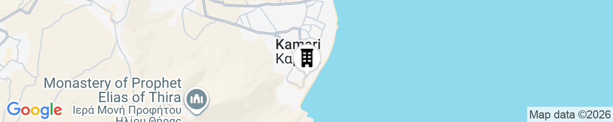 Map for The Penthouse Santorini