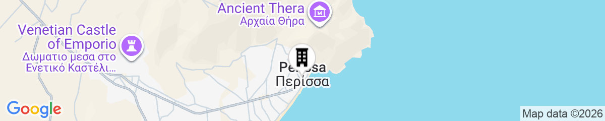 Map for Fortuna Perissa