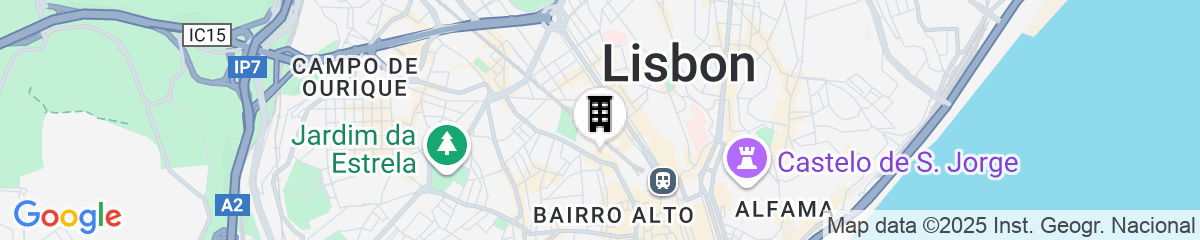 Map for Memmo Príncipe Real - Design Hotels