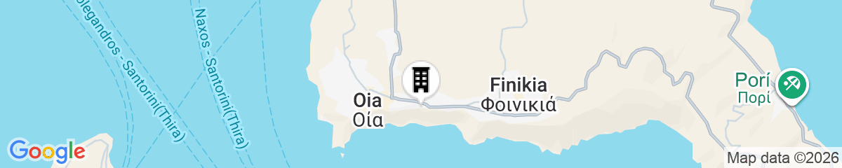 Map for Oia Memories Suites