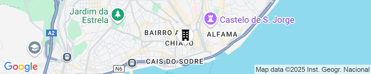 Map for The Ivens, Autograph Collection