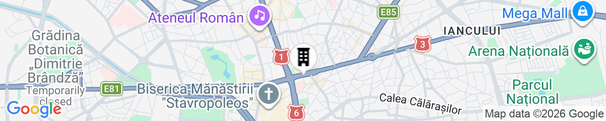 Map for PeakTure Hotel Bucharest