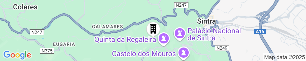 Map for Quinta dos Lobos Boutique Hotel - Nature Experience