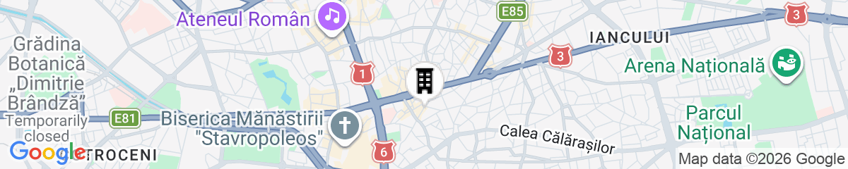 Map for Atrium Hotel Bucharest City Center