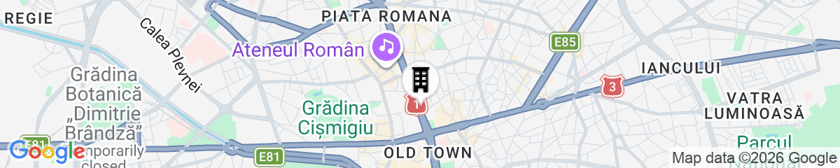 Map for Bucharest Comfort Suites