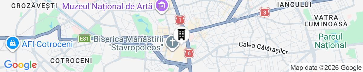 Map for Matisse Bucharest Old Town
