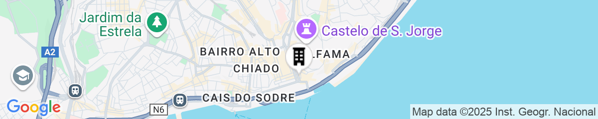 Map for Urbano FLH Hotels Lisboa