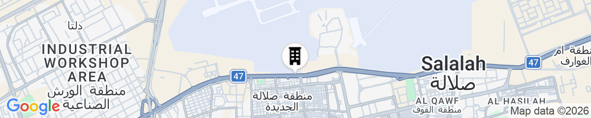 Map for Gateway Salalah