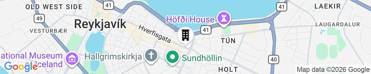 Map for Skuggi Hotel by Keahotels