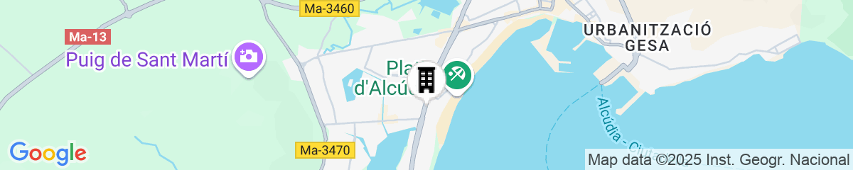 Map for Iberostar Waves Ciudad Blanca