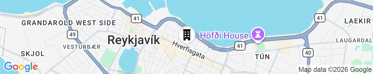 Map for Old Charm Reykjavik Apartments