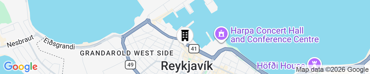 Map for Black Pearl Luxury Apartments