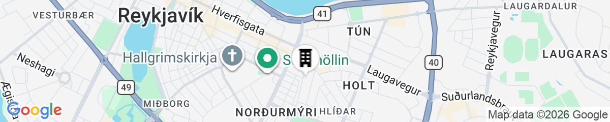 Map for Candlewood Suites Reykjavik by IHG