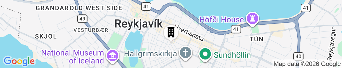 Map for Odinsve Hotel Apartments