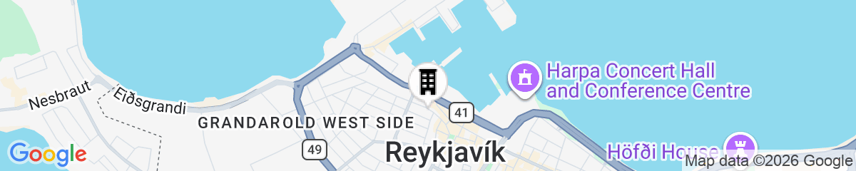 Map for Day Dream Vesturgata 17