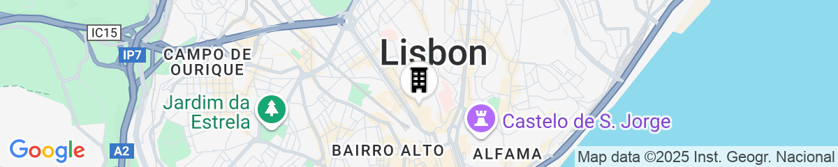 Map for The One Palácio da Anunciada