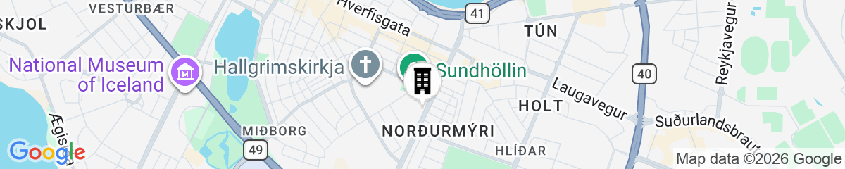 Map for Nordic Hostel