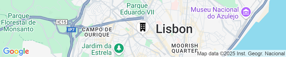 Map for The Vintage Hotel & Spa - Lisbon