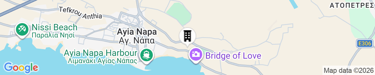 Map for AMARANDE Adults Only