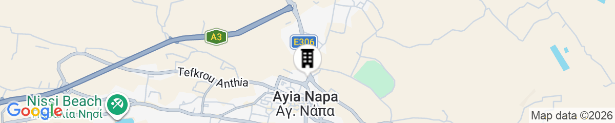 Map for Hotel Napa Suites - Adults Only