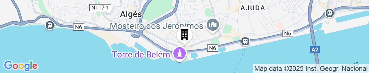 Map for Palácio do Governador - Lisbon Hotel & Spa