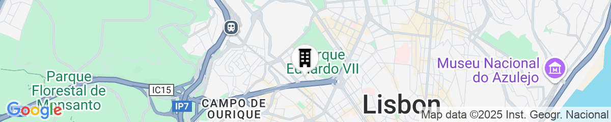 Map for Four Seasons Hotel Ritz Lisbon