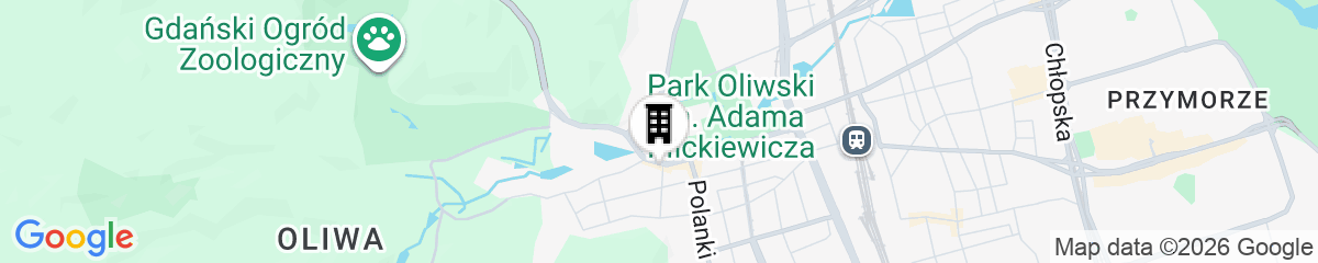 Map for Oliwa Park Residence