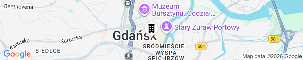 Map for Stay inn Hotel Gdansk