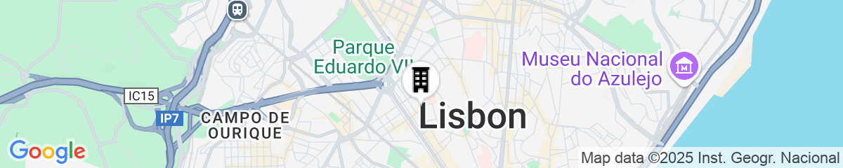 Map for Inspira Liberdade Boutique Hotel