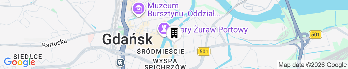 Map for Hotel Gdańsk Boutique