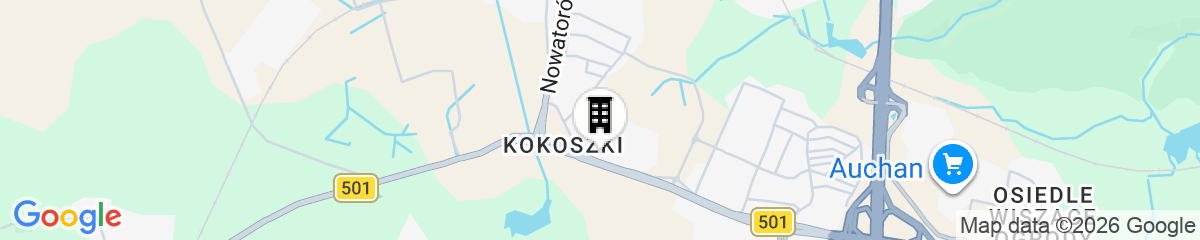 Map for Hotel Walewscy