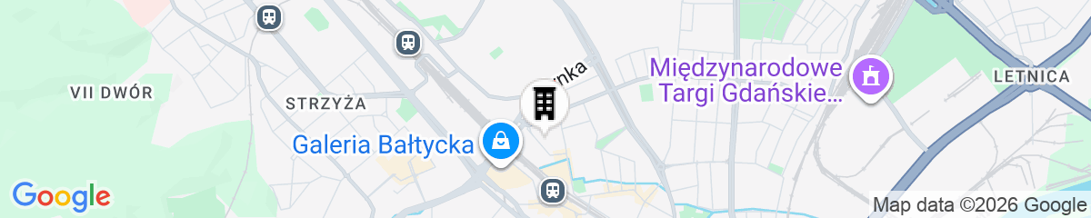 Map for Noli Gdansk Wrzeszcz