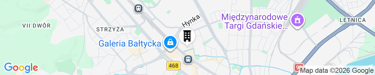 Map for Focus Hotel Premium Gdańsk